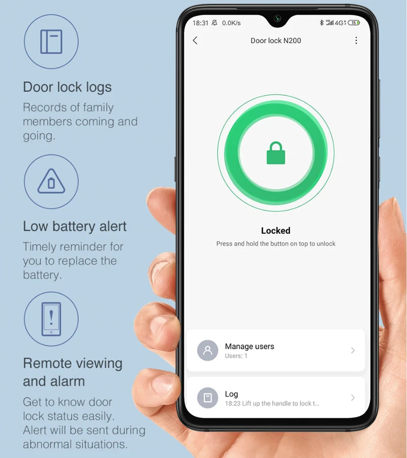 Aqara N200 Smart Door Lock (Mainland China Version)