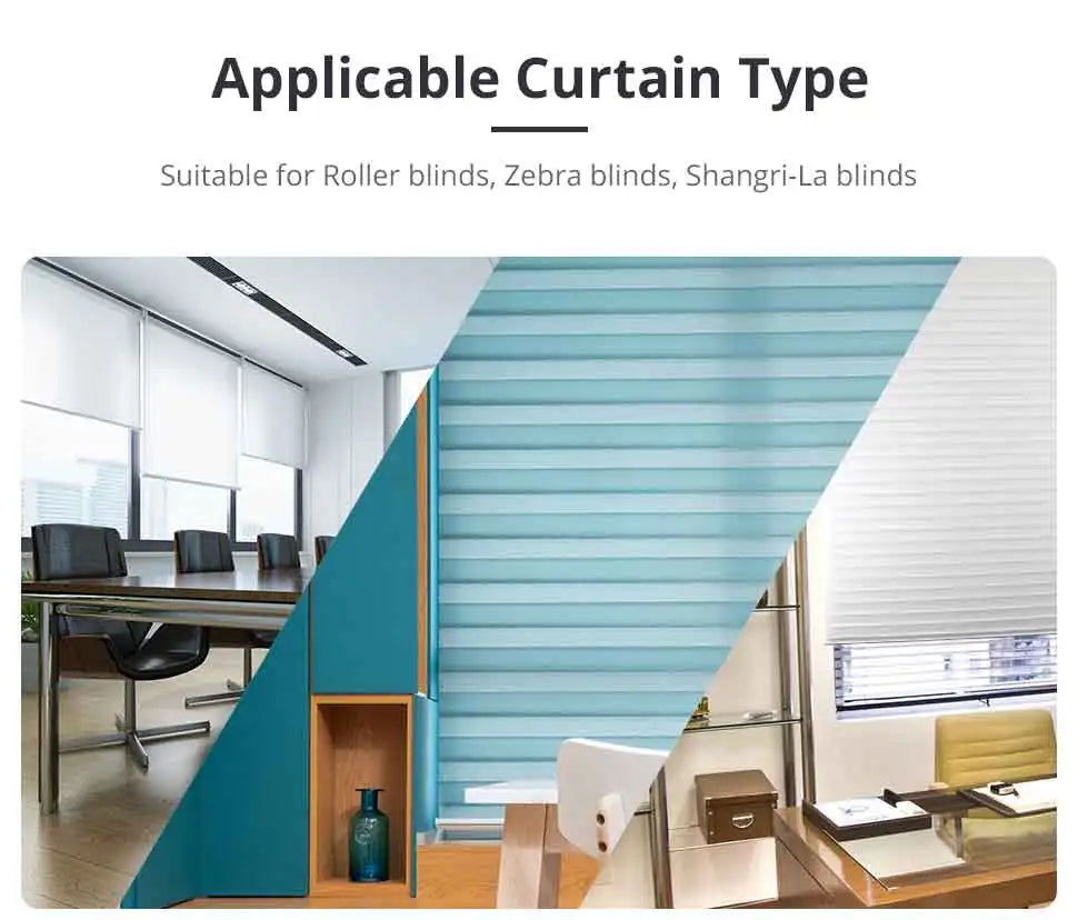 Tuya Zemismart Zigbee Roller Shade Blinds Motor for 17 25 28mm Tube