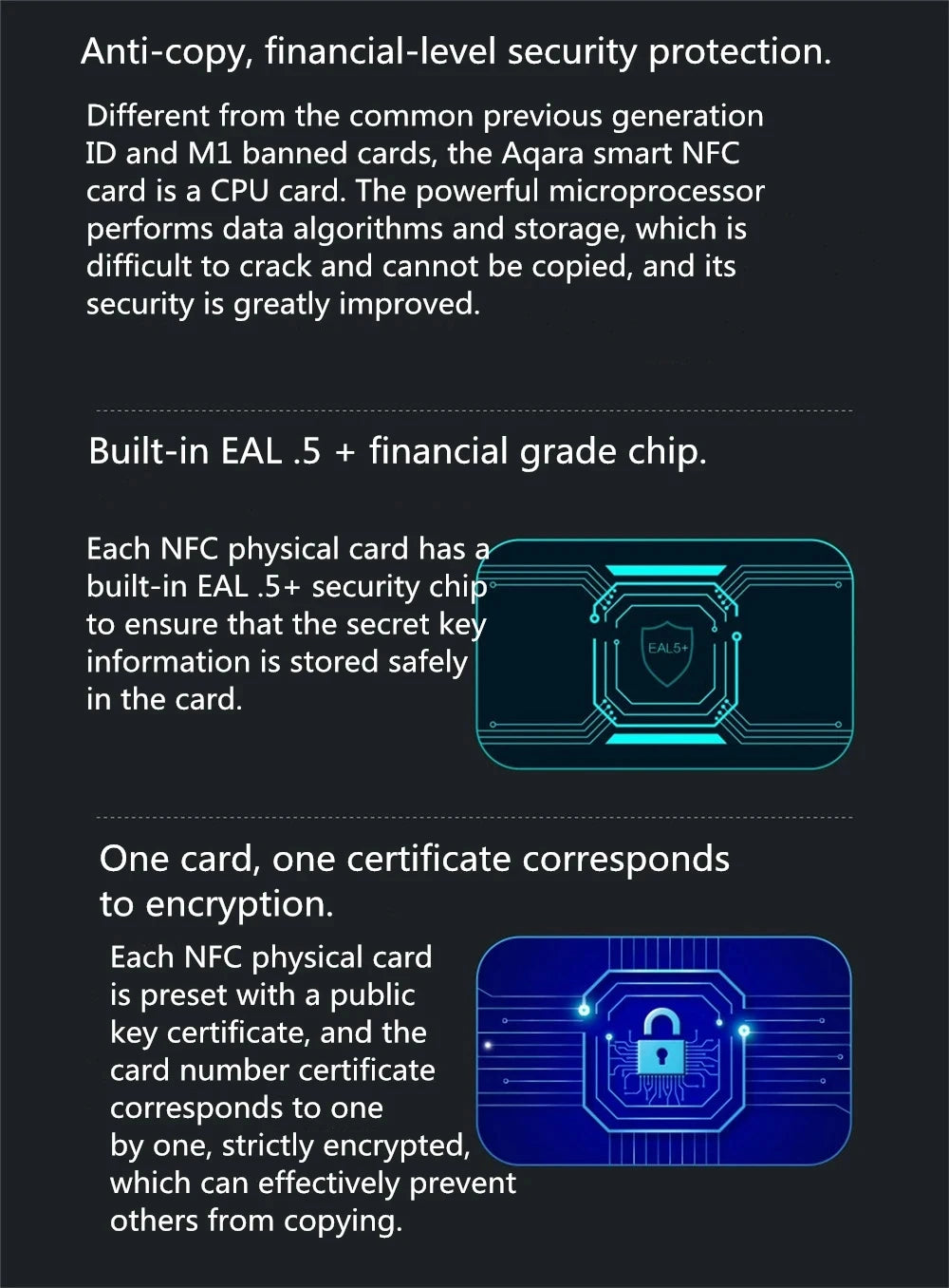 Original Aqara Smart Door Lock NFC Card (Mainland China Version)