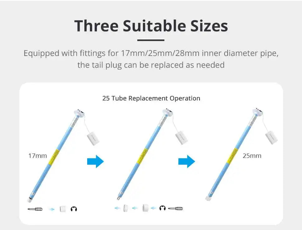 Tuya Zemismart Zigbee Roller Shade Blinds Motor for 17 25 28mm Tube