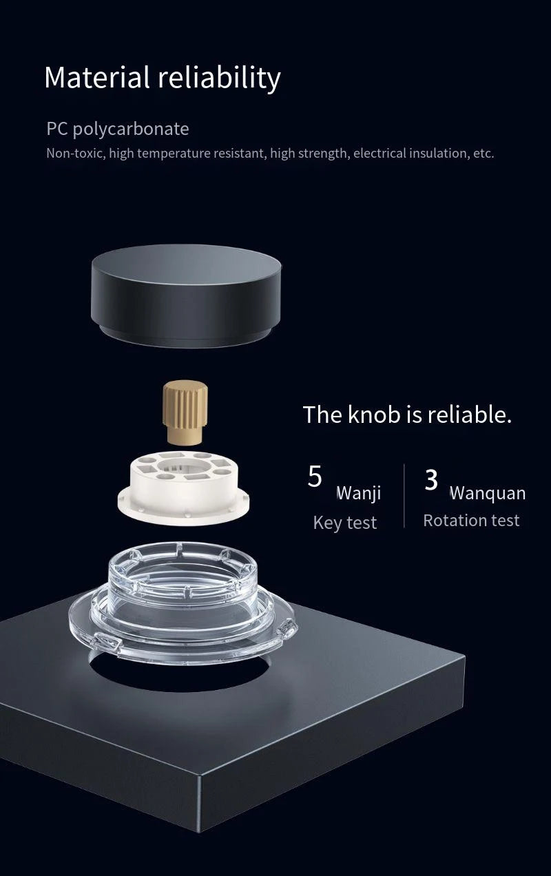 Aqara H1 Smart Dimmer Wireless Rotary Switch with Neutral / Wireless (Mainland China Version)