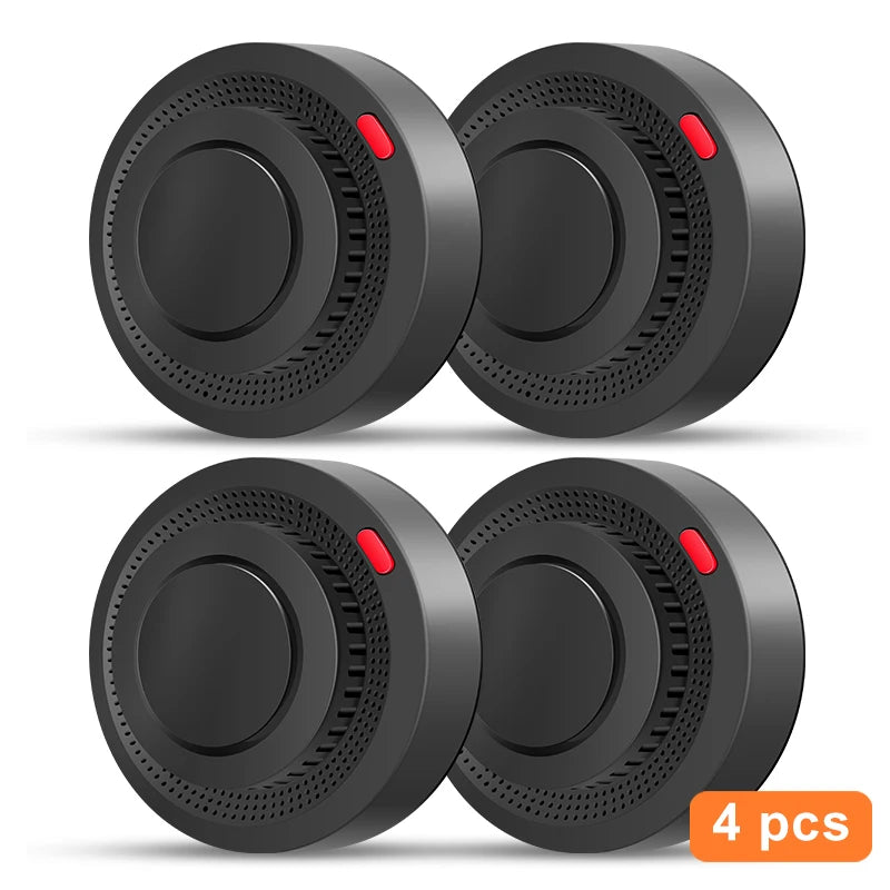 Tuya WiFi Smoke Alarm Fire Protection Smoke Detector Smoke House Combination Fire Alarm Home Security System Firefighters