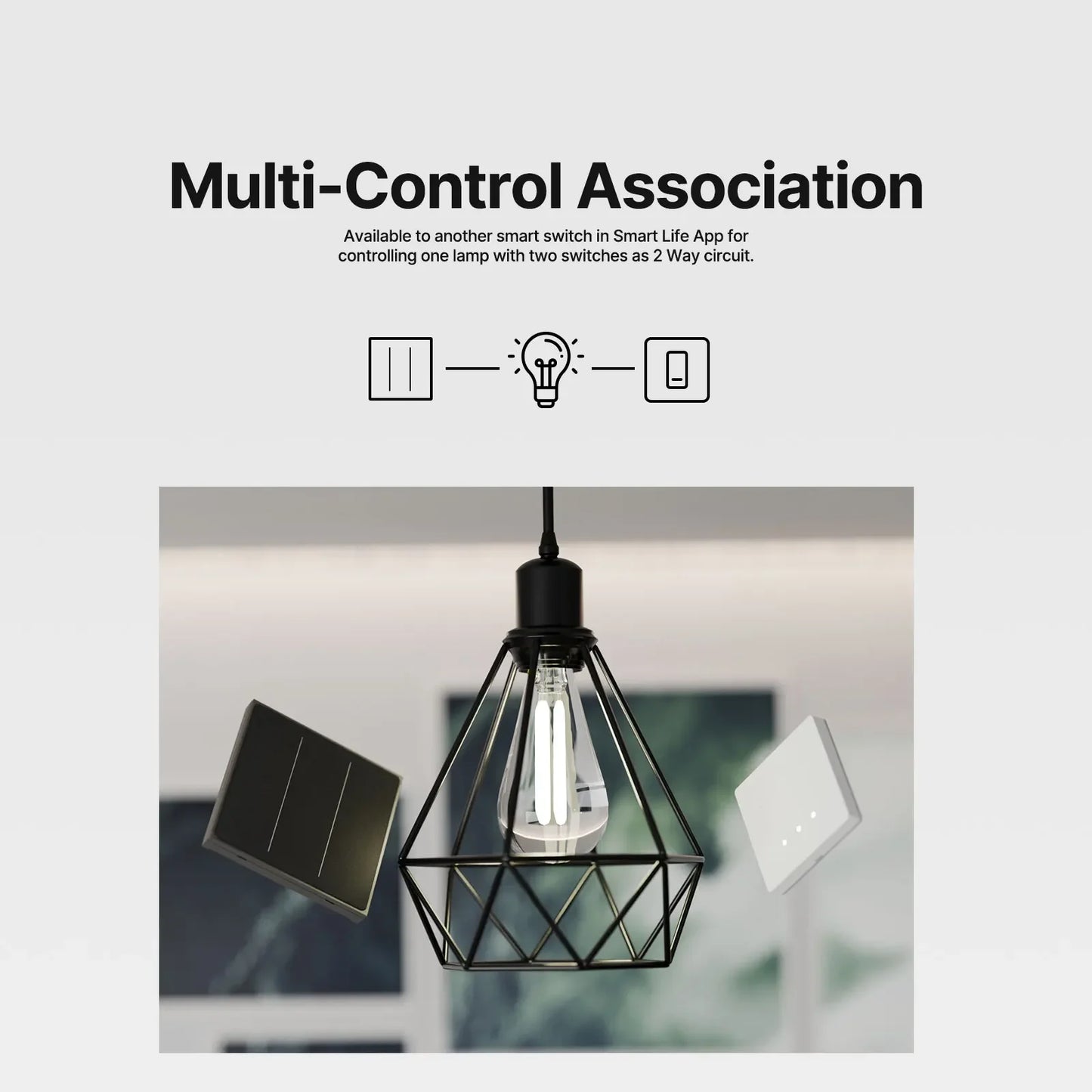 Tuya MOES ZigBee Smart Light Switch 2in1 Neutral Wire Required