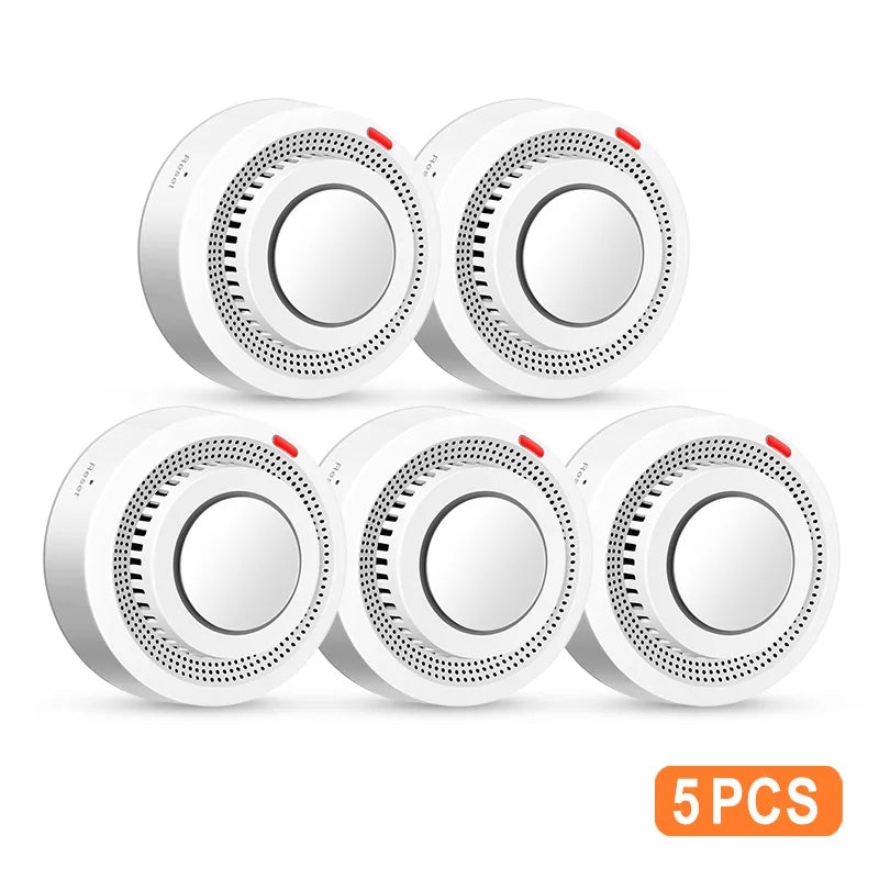 Tuya WiFi Smoke Alarm Fire Protection Smoke Detector Smoke House Combination Fire Alarm Home Security System Firefighters