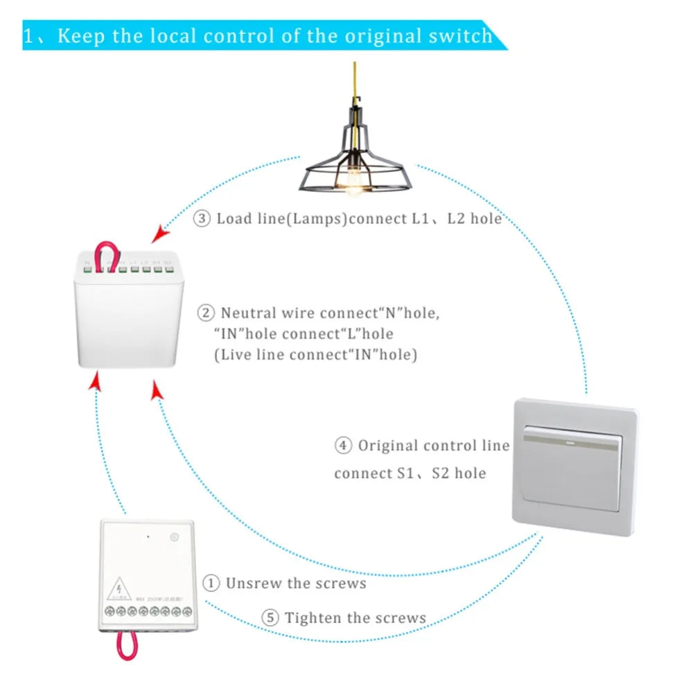Aqara two-way Control Module Relay Switch T1 (Mainland China Version)
