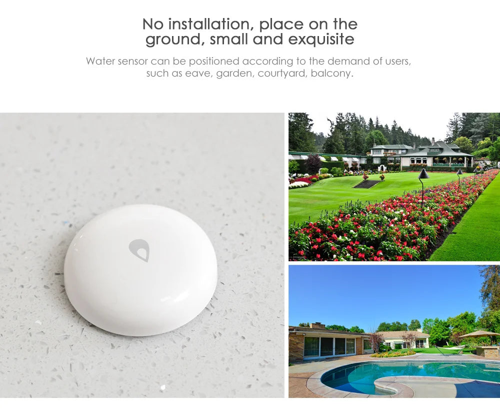 Aqara Zigbee Submersion Sensor Water Overflow Leak Detector (Mainland China Version)