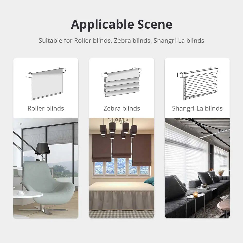 Tuya Zemismart Zigbee Roller Shade Blinds Motor for 17 25 28mm Tube