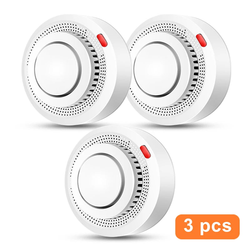 Tuya WiFi Smoke Alarm Fire Protection Smoke Detector Smoke House Combination Fire Alarm Home Security System Firefighters