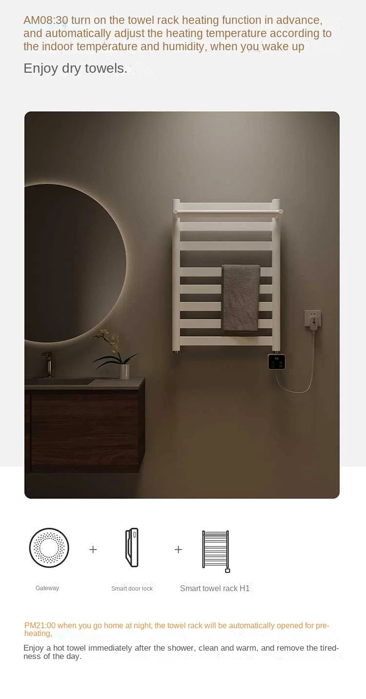 2024 Aqara Smart Towel Rack H1 (Mainland China Version)