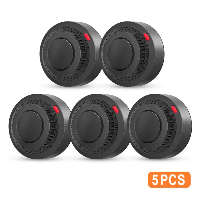 Tuya WiFi Smoke Alarm Fire Protection Smoke Detector Smoke House Combination Fire Alarm Home Security System Firefighters