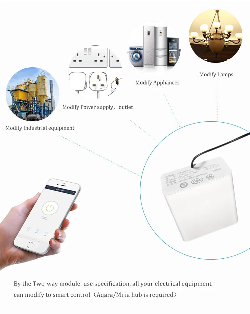 Aqara two-way Control Module Relay Switch T1 (Mainland China Version)