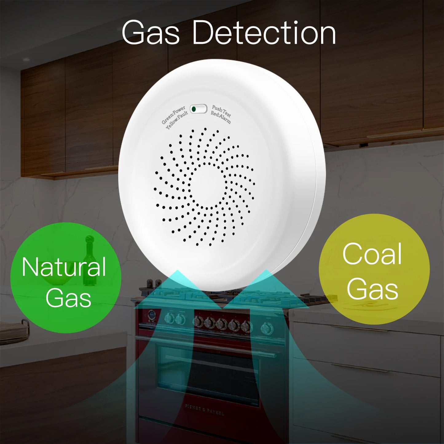 Tuya MOES Smart ZigBee Gas Detector