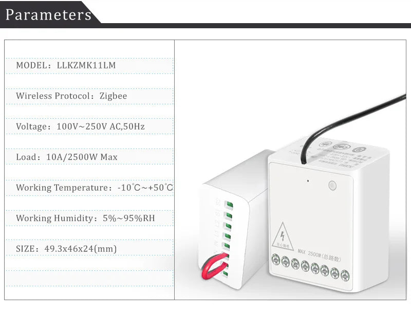 Aqara two-way Control Module Relay Switch T1 (Mainland China Version)