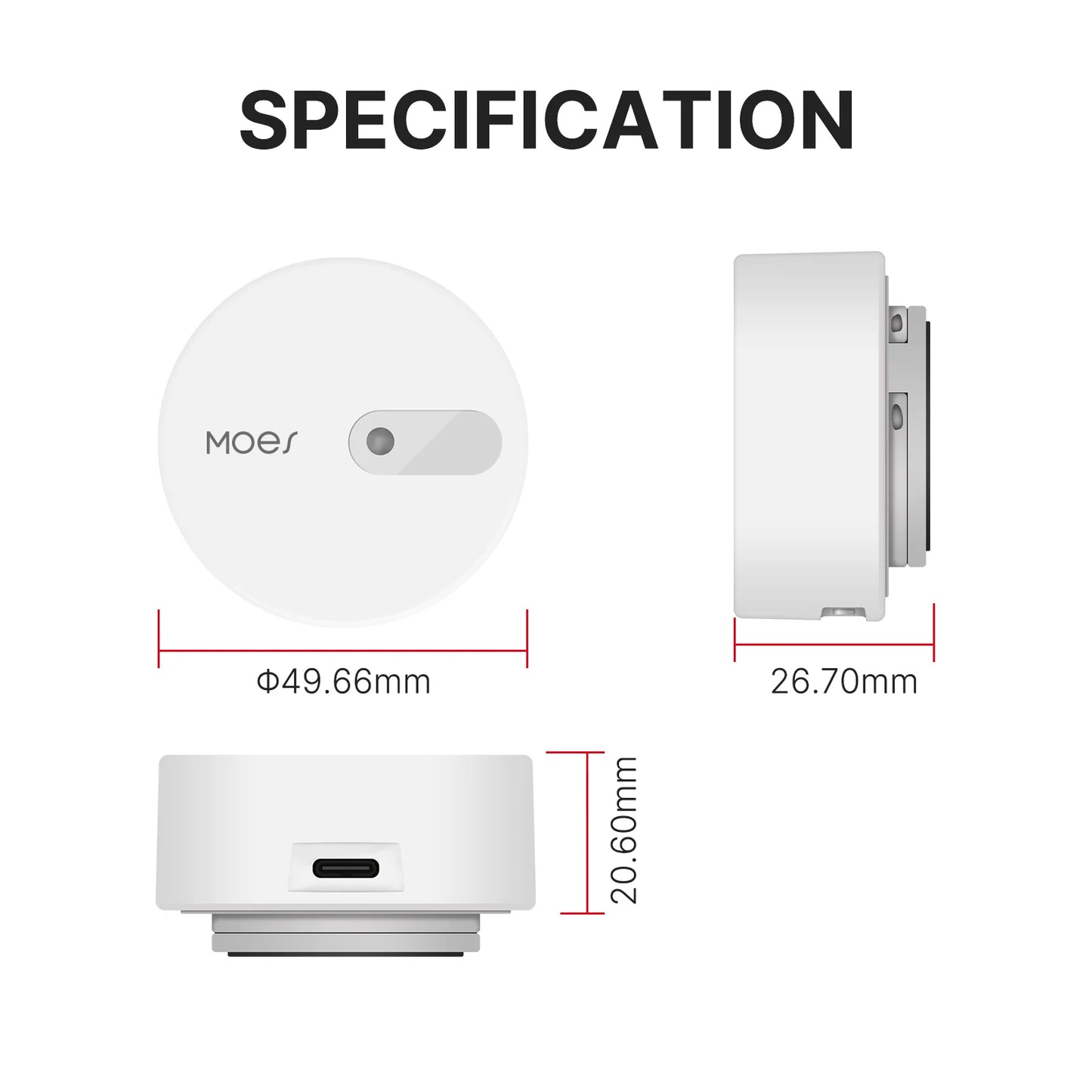 Tuya MOES ZigBee Human Presence Sensor Detector Radar Wave Detection