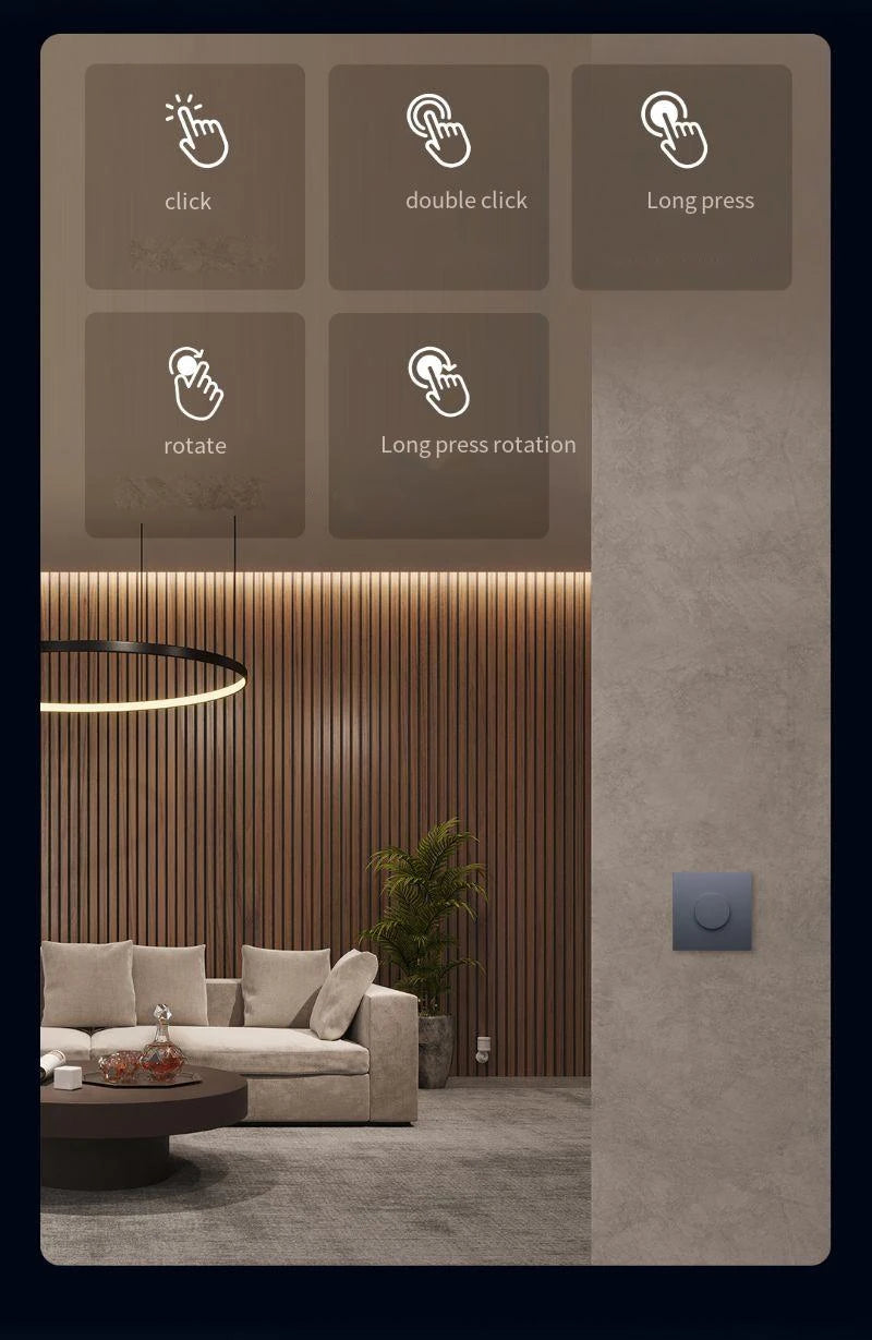 Aqara H1 Smart Dimmer Wireless Rotary Switch with Neutral / Wireless (Mainland China Version)