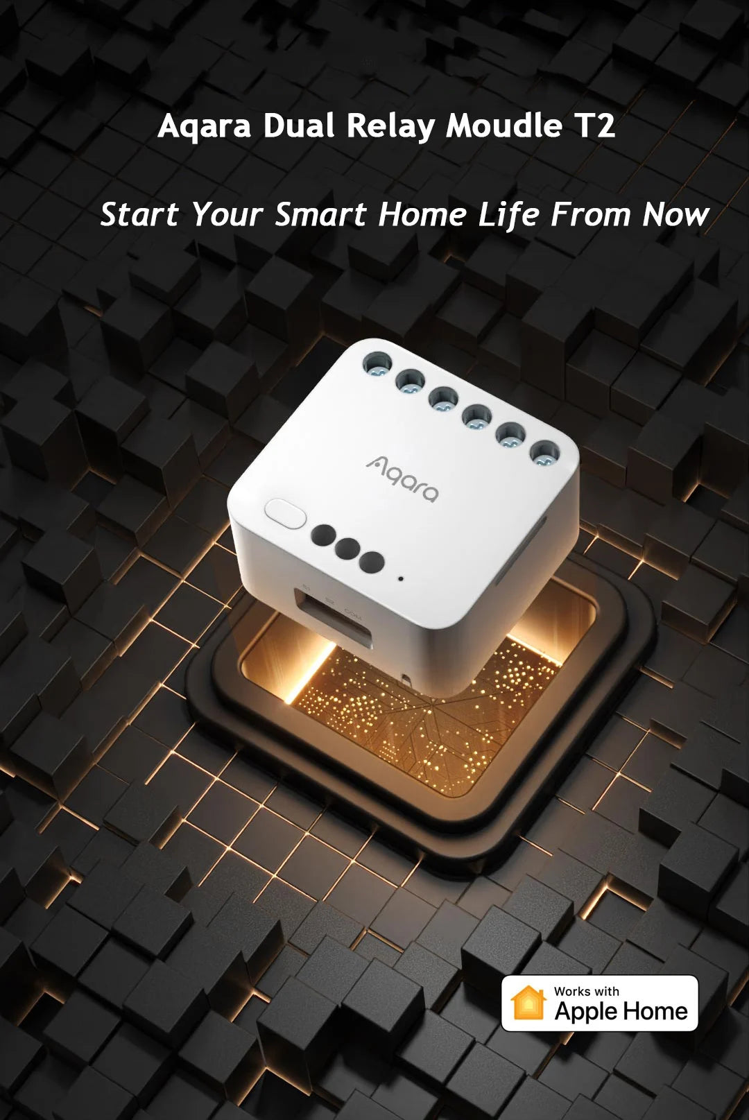 China Edition Aqara Dual Relay Moudle T2 (Mainland China Version)