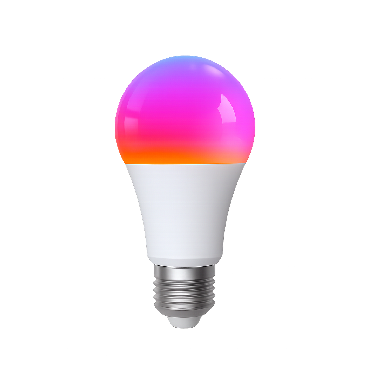 Tuya MOES Matter WiFi Smart Bulb E27 9W RGB Dimmable LED Light – 16 Million Colors – Voice Control via Alexa, Google Home, Tuya App