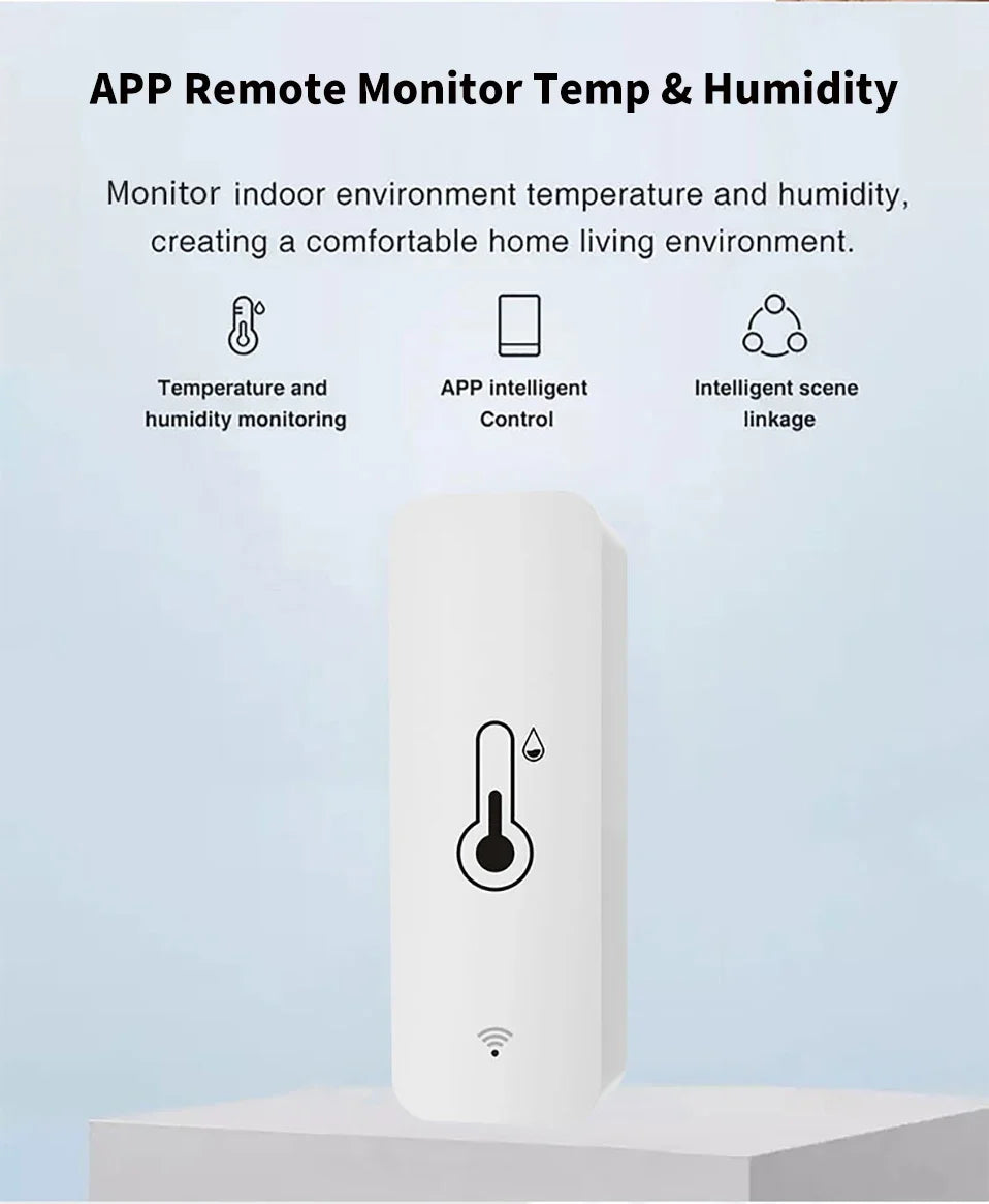 Tuya WiFi Smart Temperature Humidity Sensor
