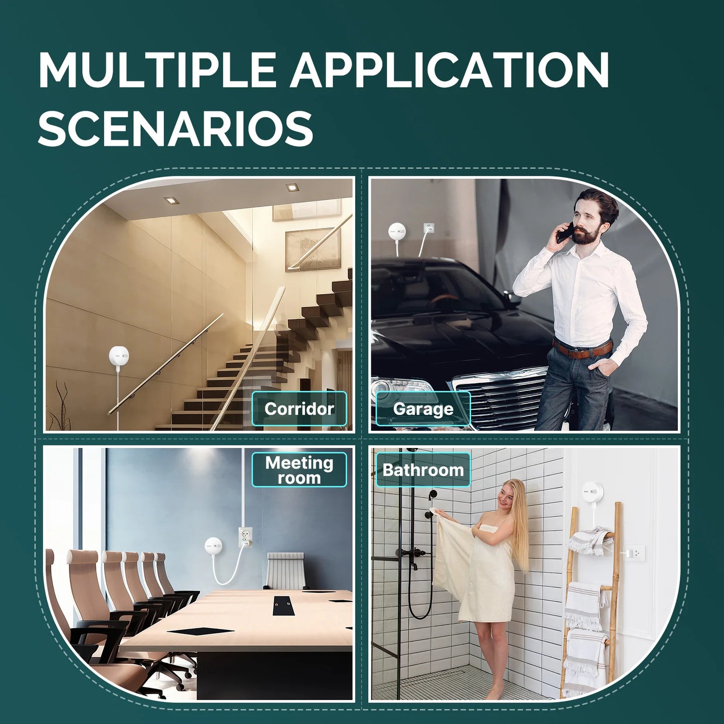 Tuya MOES ZigBee Human Presence Sensor Detector Radar Wave Detection
