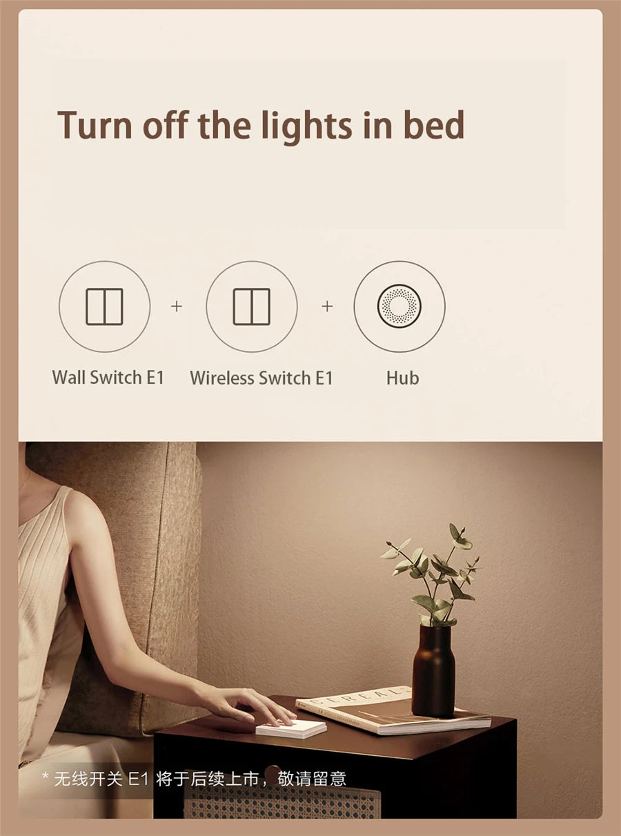Aqara Smart Wall Switch E1 (Mainland China Version)