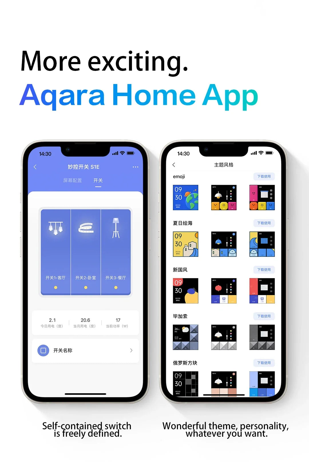 Aqara Smart Magic Switch S1E Touch Control (Mainland China Version)