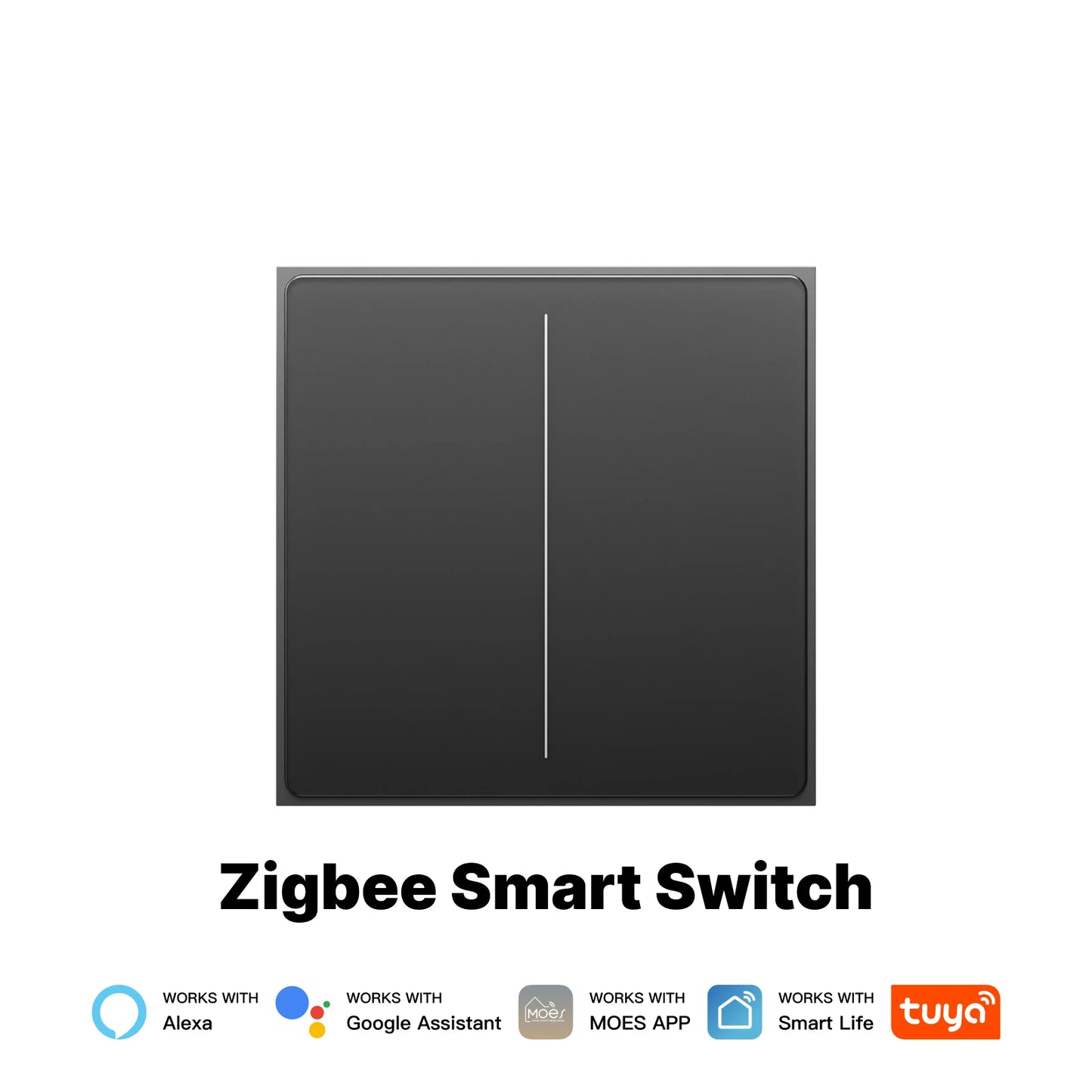 Tuya MOES ZigBee Smart Light Switch 2in1 Neutral Wire Required
