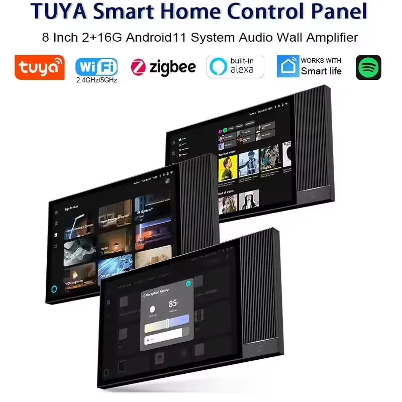 Tuya  8 Inch Smart Home Central Control Panel 8 Pro Android 11
