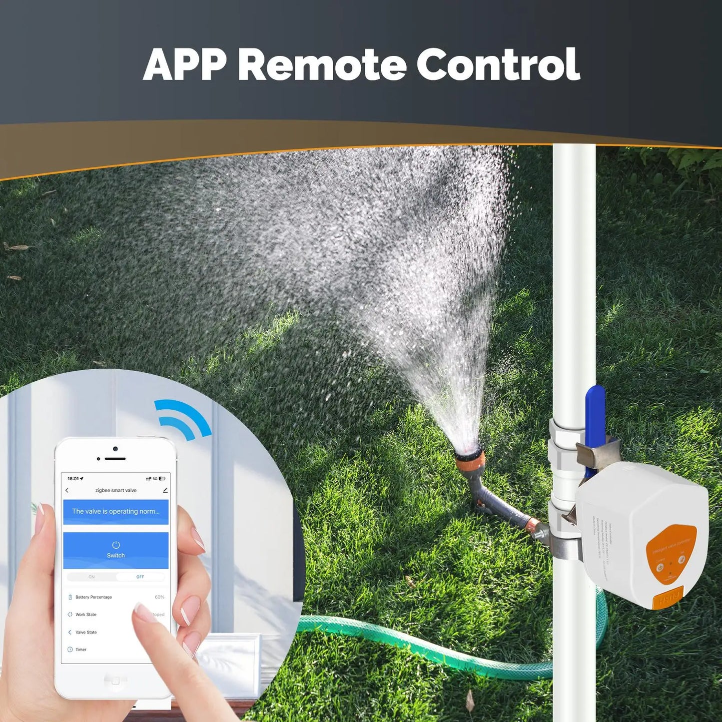 Tuya MOES Smart Valve Controller Automatic