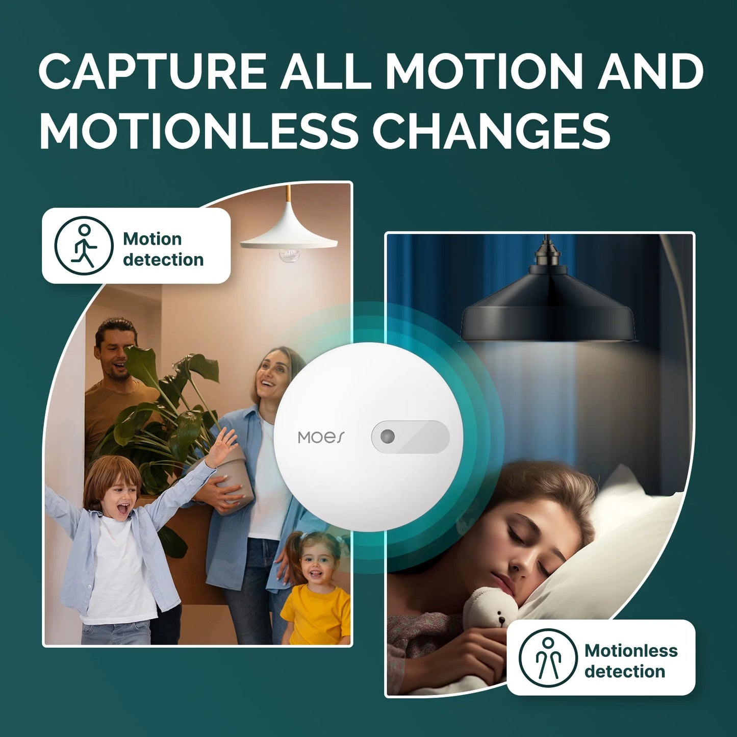Tuya MOES ZigBee Human Presence Sensor Detector Radar Wave Detection