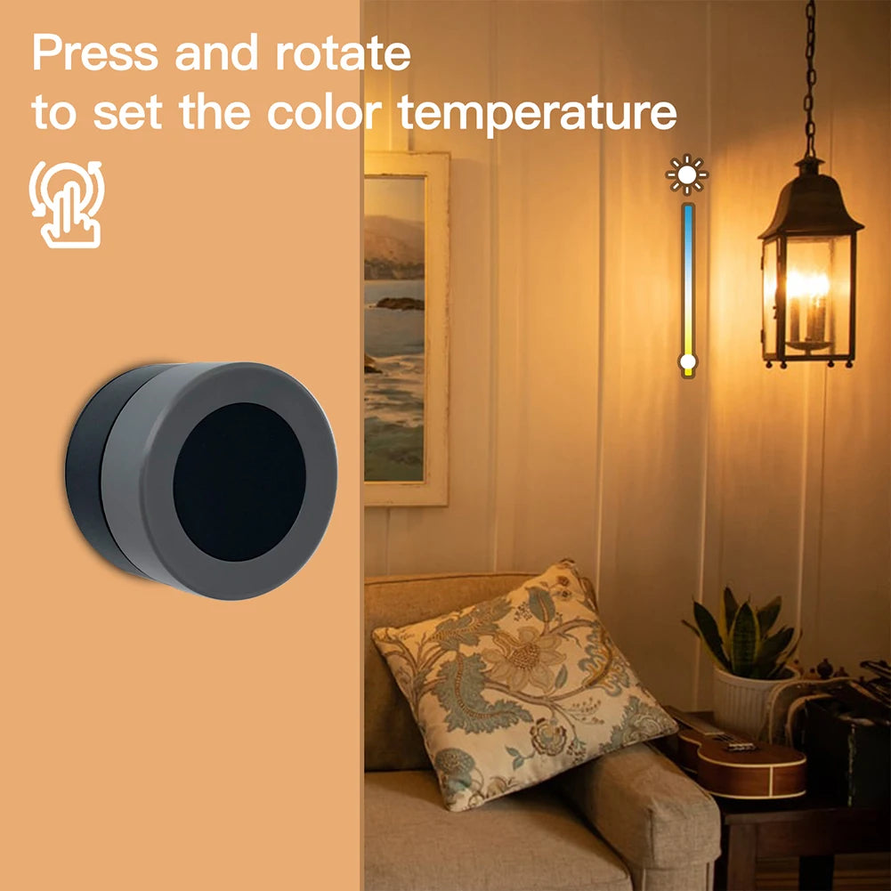 Tuya MOES ZigBee Smart Knob Switch Wireless Scene Switch Button Controller