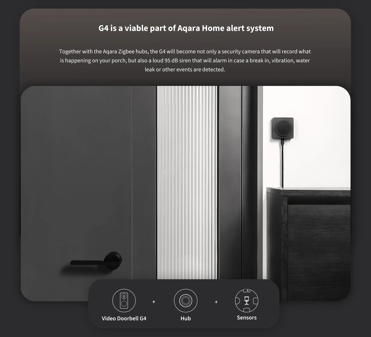 China Edition Aqara Smart Video Doorbell G4 (Mainland China Version)
