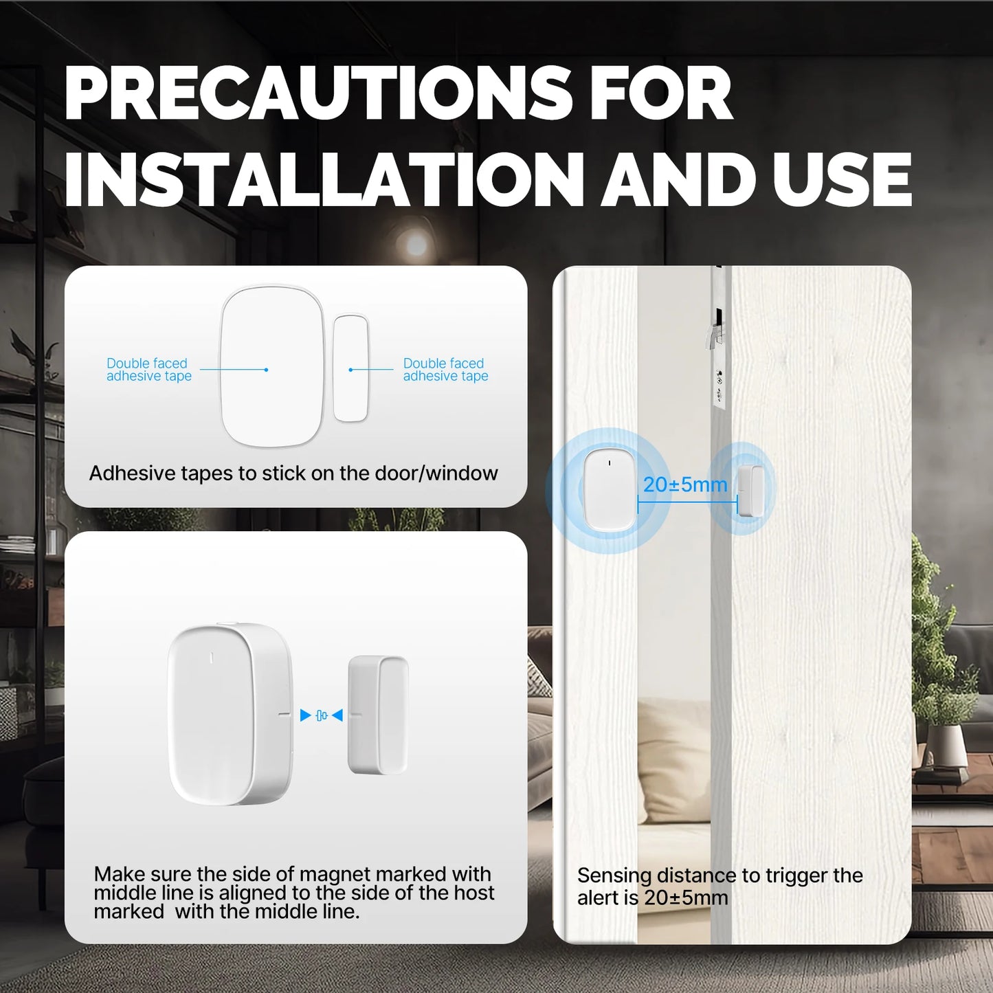 Tuya MOES Window Door Gate Sensor
