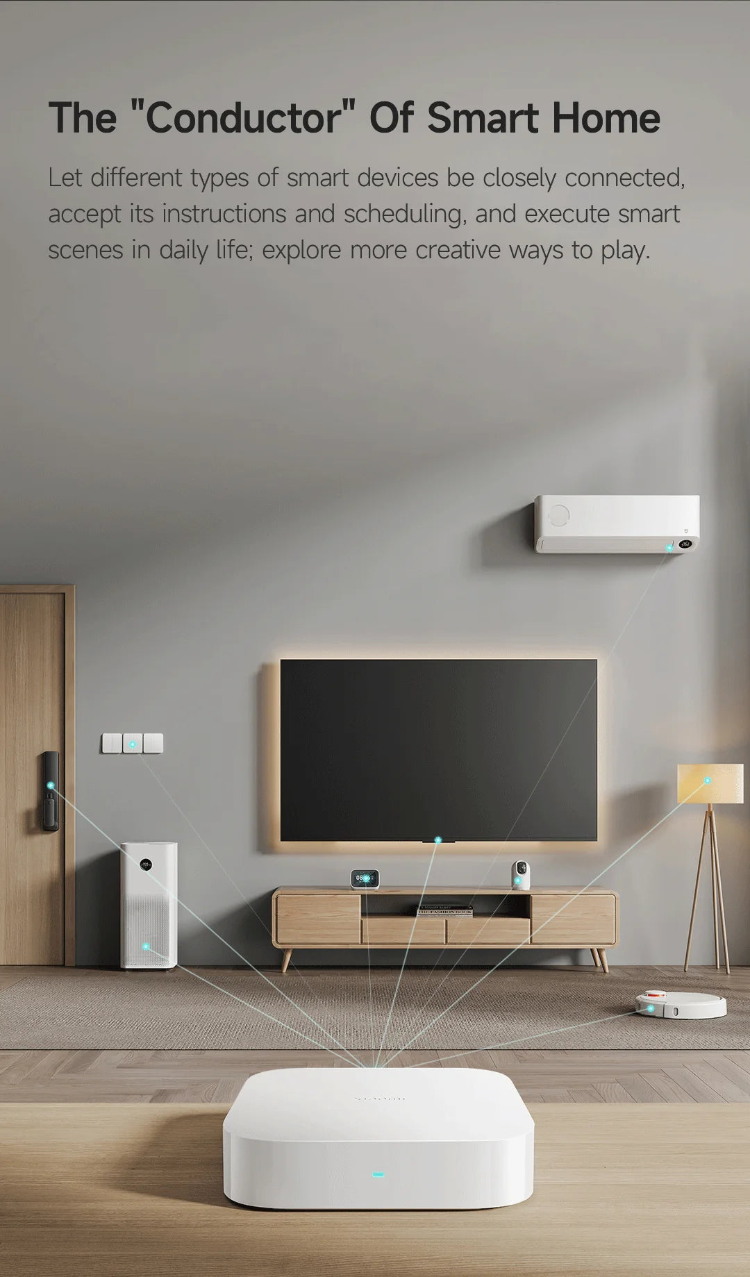 Global Version Xiaomi Mi Smart Home Hub 2 (Global Version)