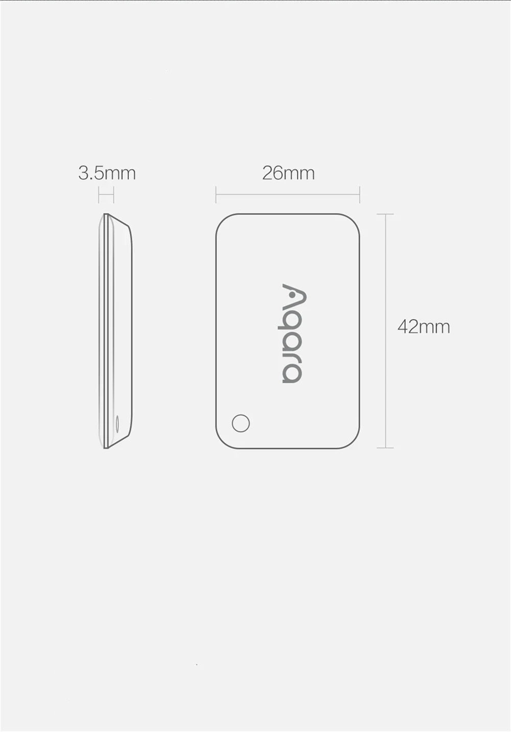 Original Aqara Smart Door Lock NFC Card (Mainland China Version)