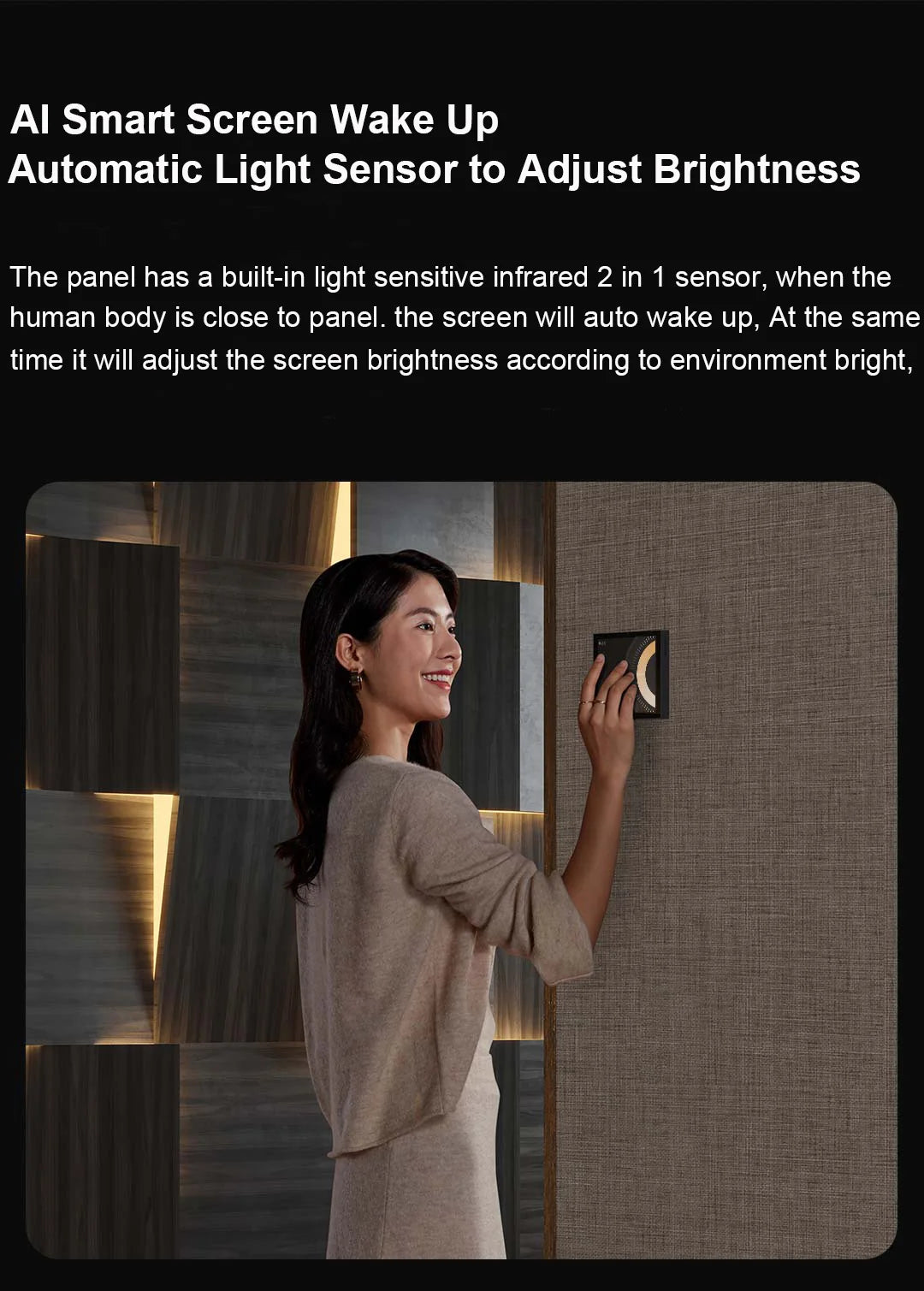 Original Aqara Smart S1 Scene Panel Switch Touch Screen (Mainland China Version)