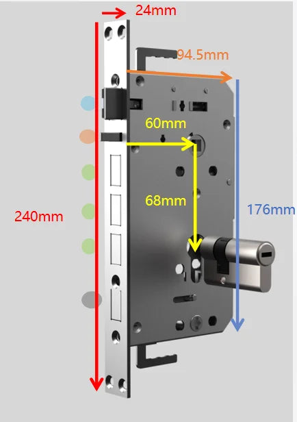 New Aqara Smart Door Lock A100 Pro (Mainland China Version)