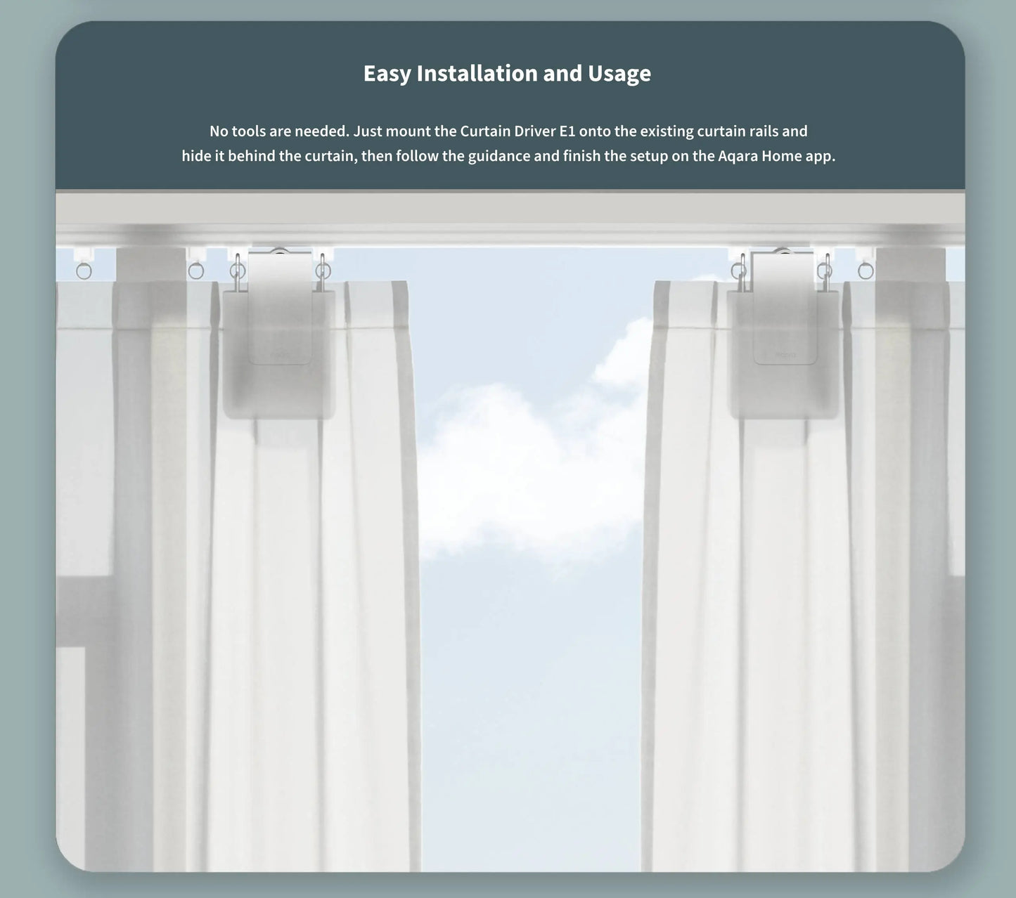 China Edition Aqara Curtain Driver E1 (Mainland China Version)