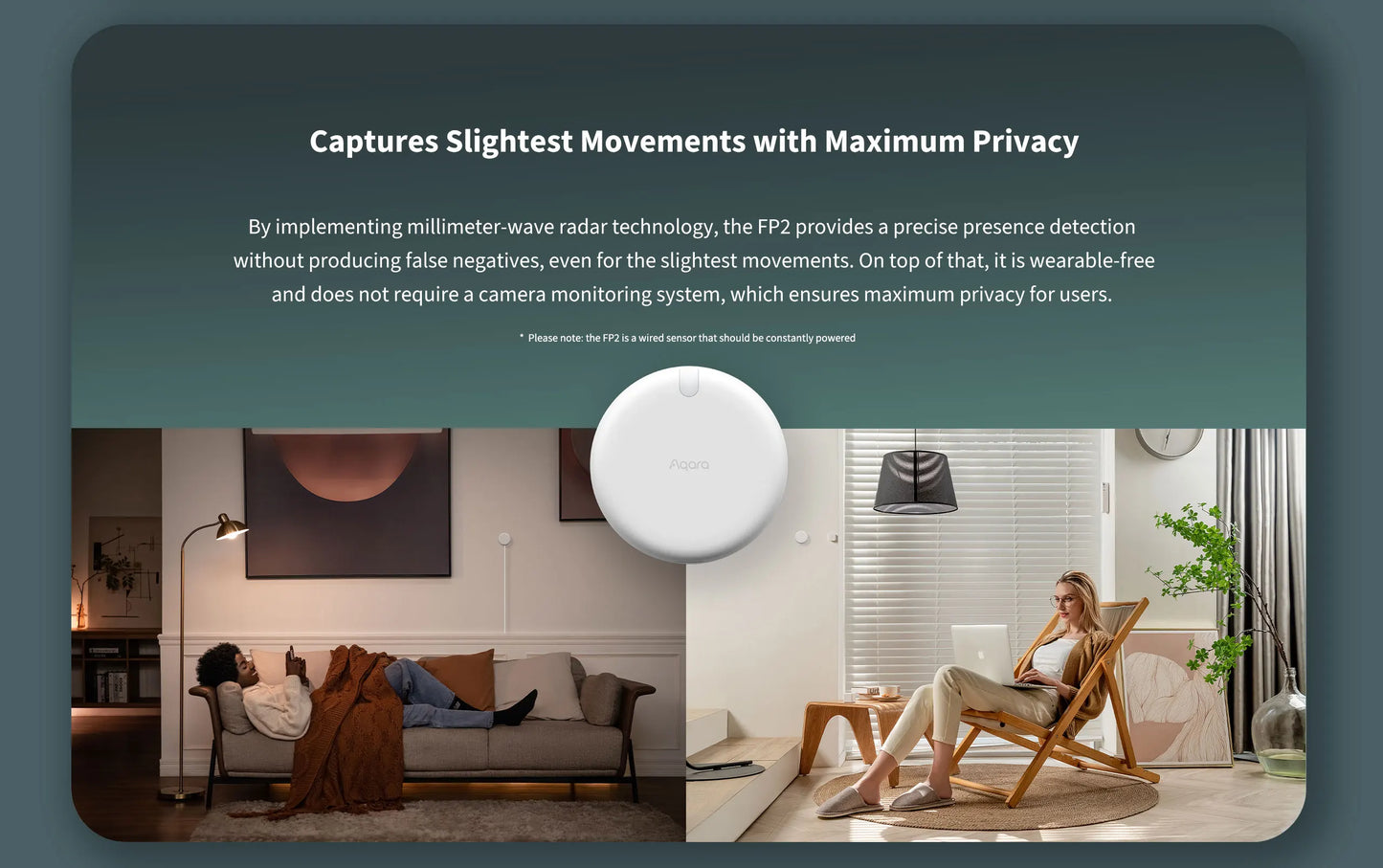 China Edition Aqara Presence Sensor FP2 (Mainland China Version)