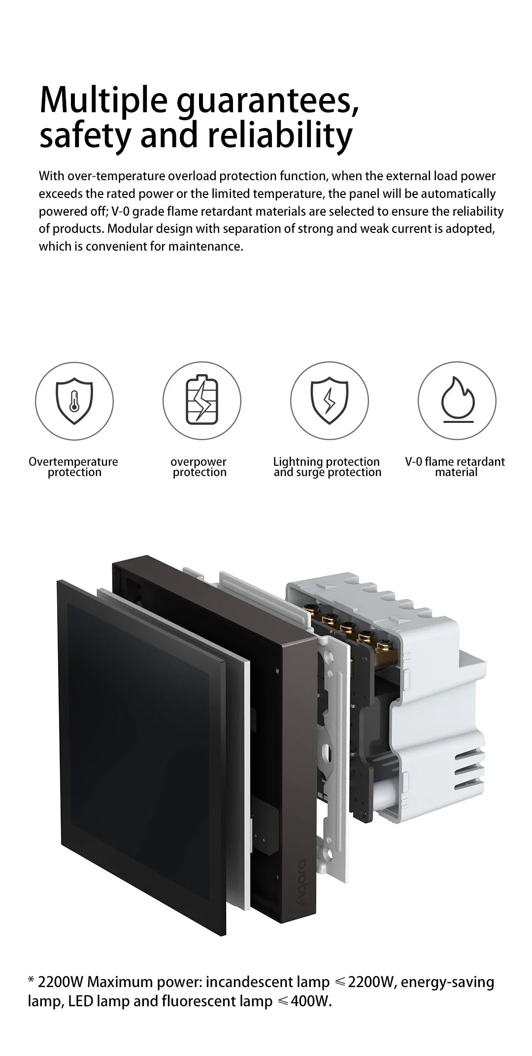 Aqara Smart Magic Switch S1E Touch Control (Mainland China Version)