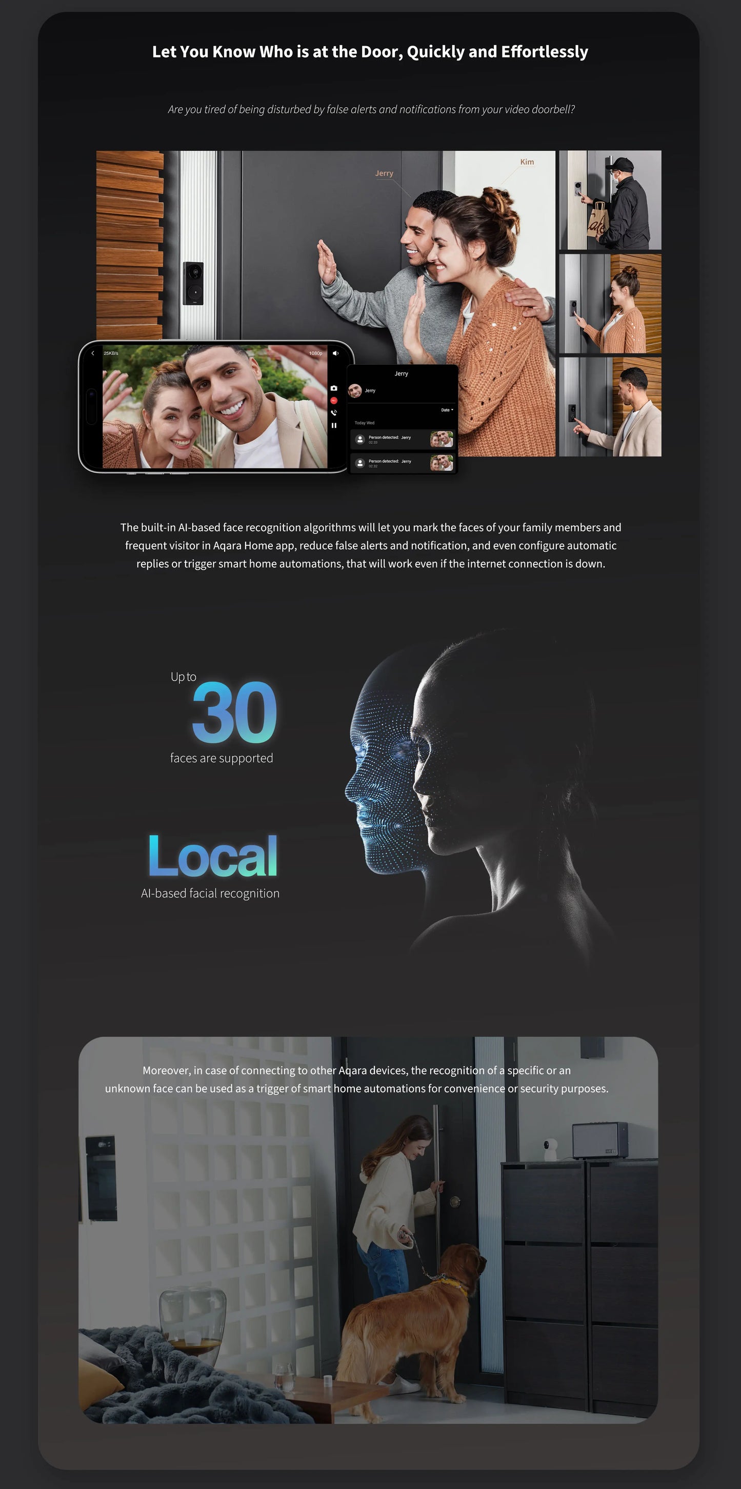 China Edition Aqara Smart Video Doorbell G4 (Mainland China Version)