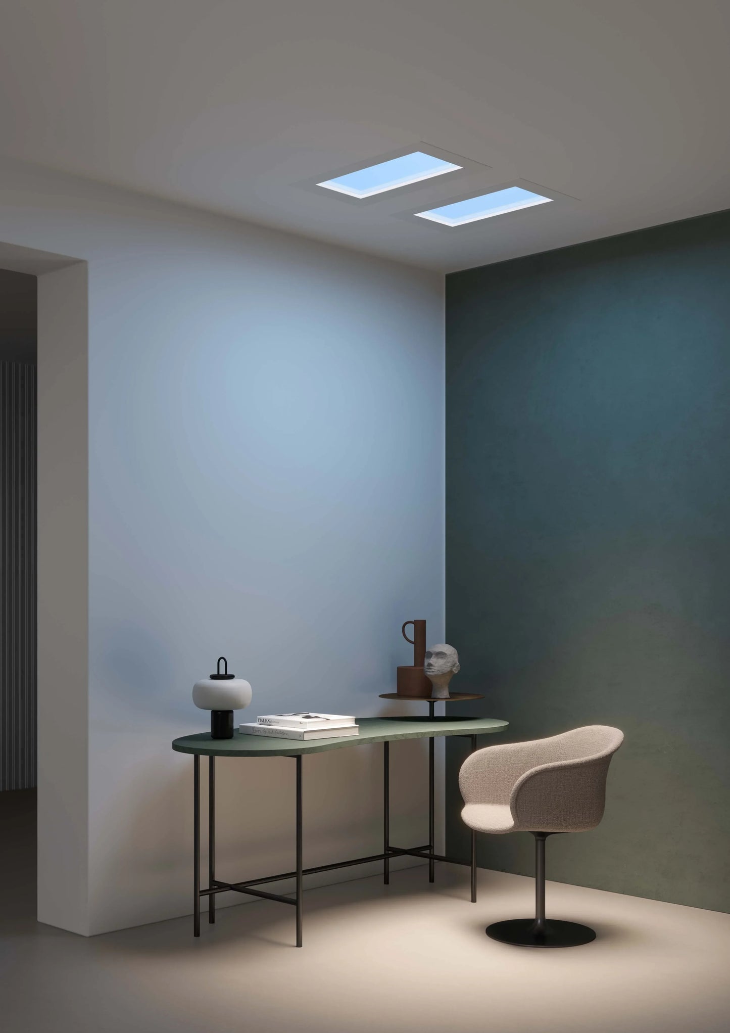 Tuya Blue sky light ceiling  panel