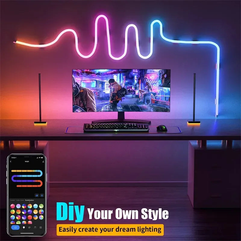 Tuya RGB Neon LED Strip IP65 Waterproof DIY USB Neon Strip