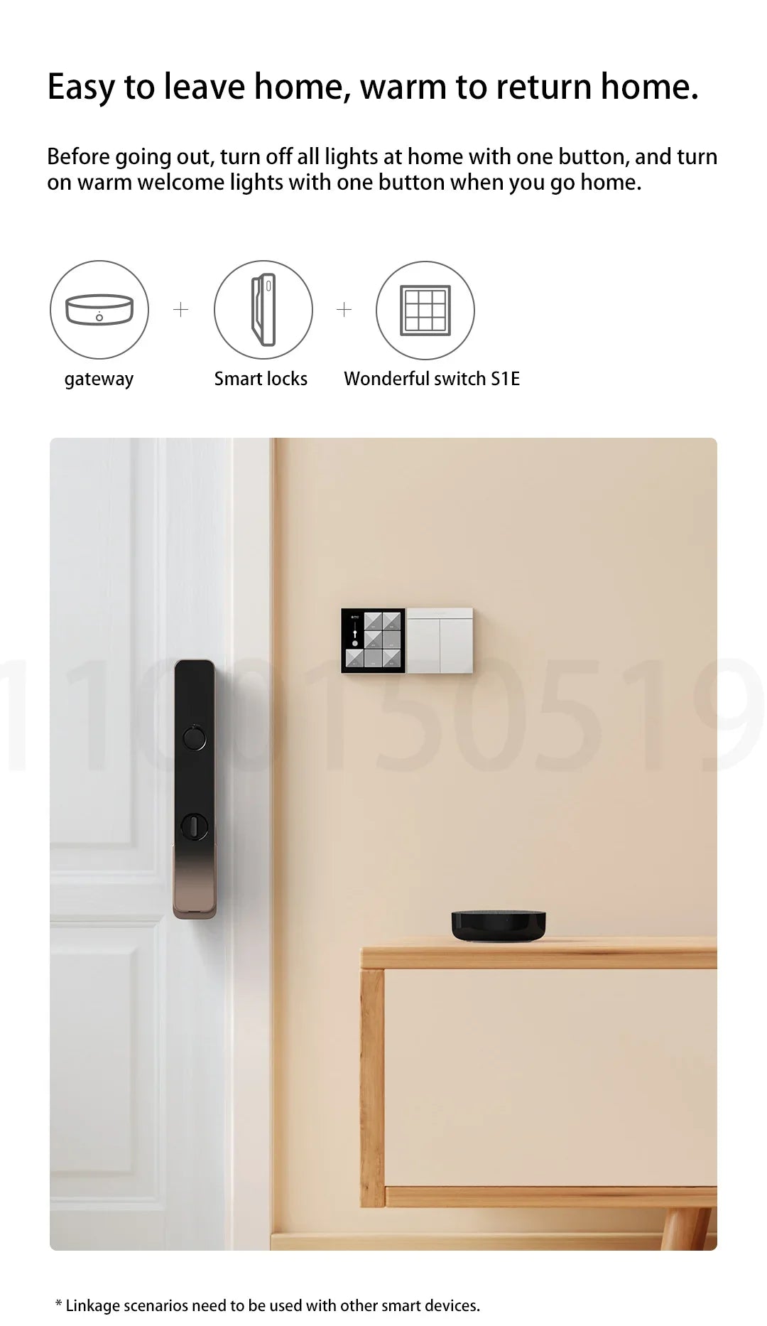 Aqara Smart Magic Switch S1E Touch Control (Mainland China Version)