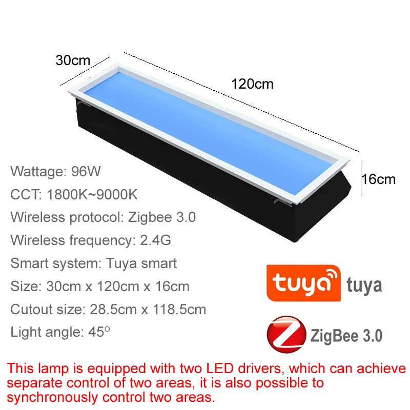 Tuya Led Downlight Skylight Kitchen OSRAM Chip