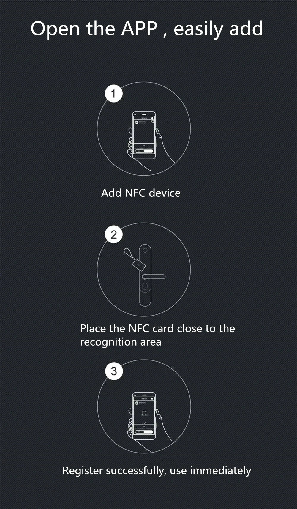Original Aqara Smart Door Lock NFC Card (Mainland China Version)
