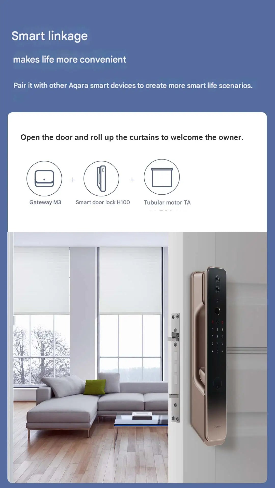 Aqara Smart Roller Shutter Motor (Mainland China Version)