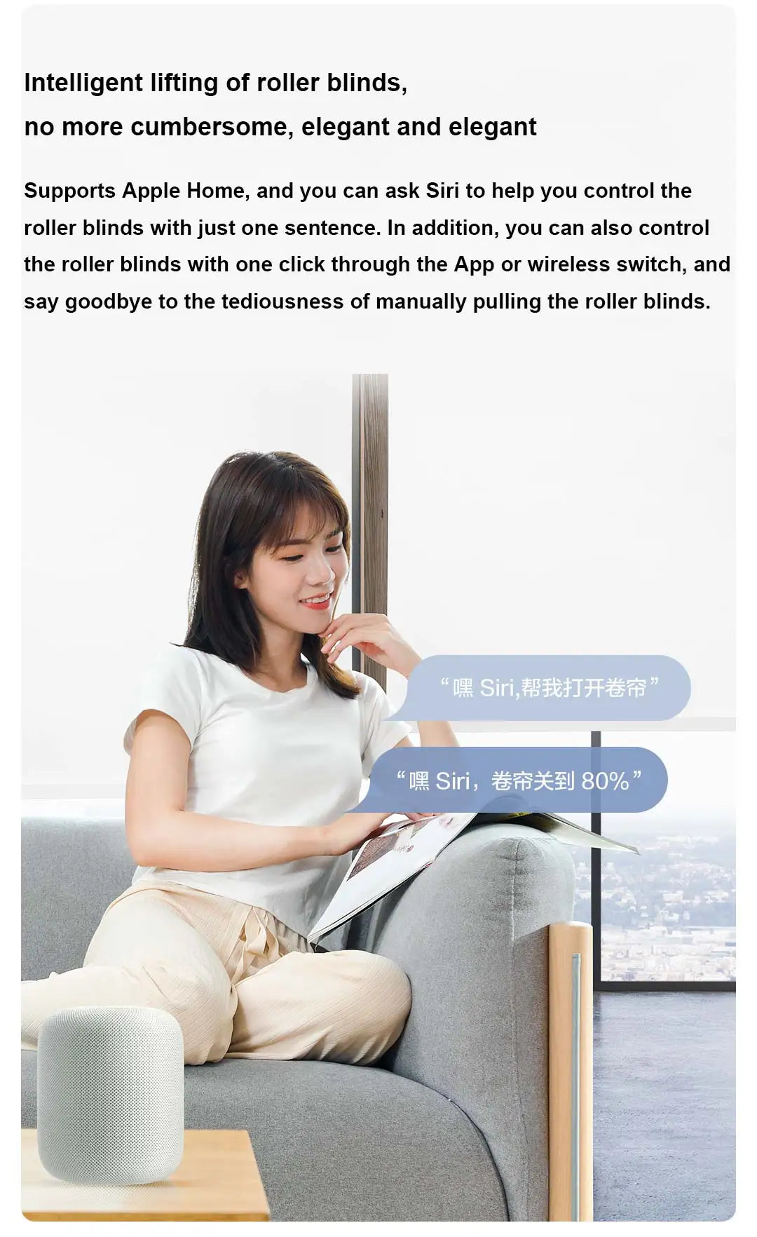 Aqara Smart Roller Shutter Motor (Mainland China Version)