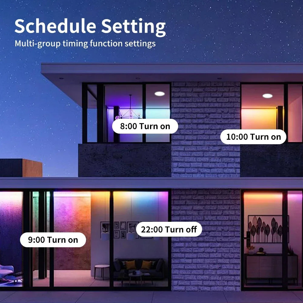Tuya LXIN Downlight WIFI Smart LED Dimming Spot Light