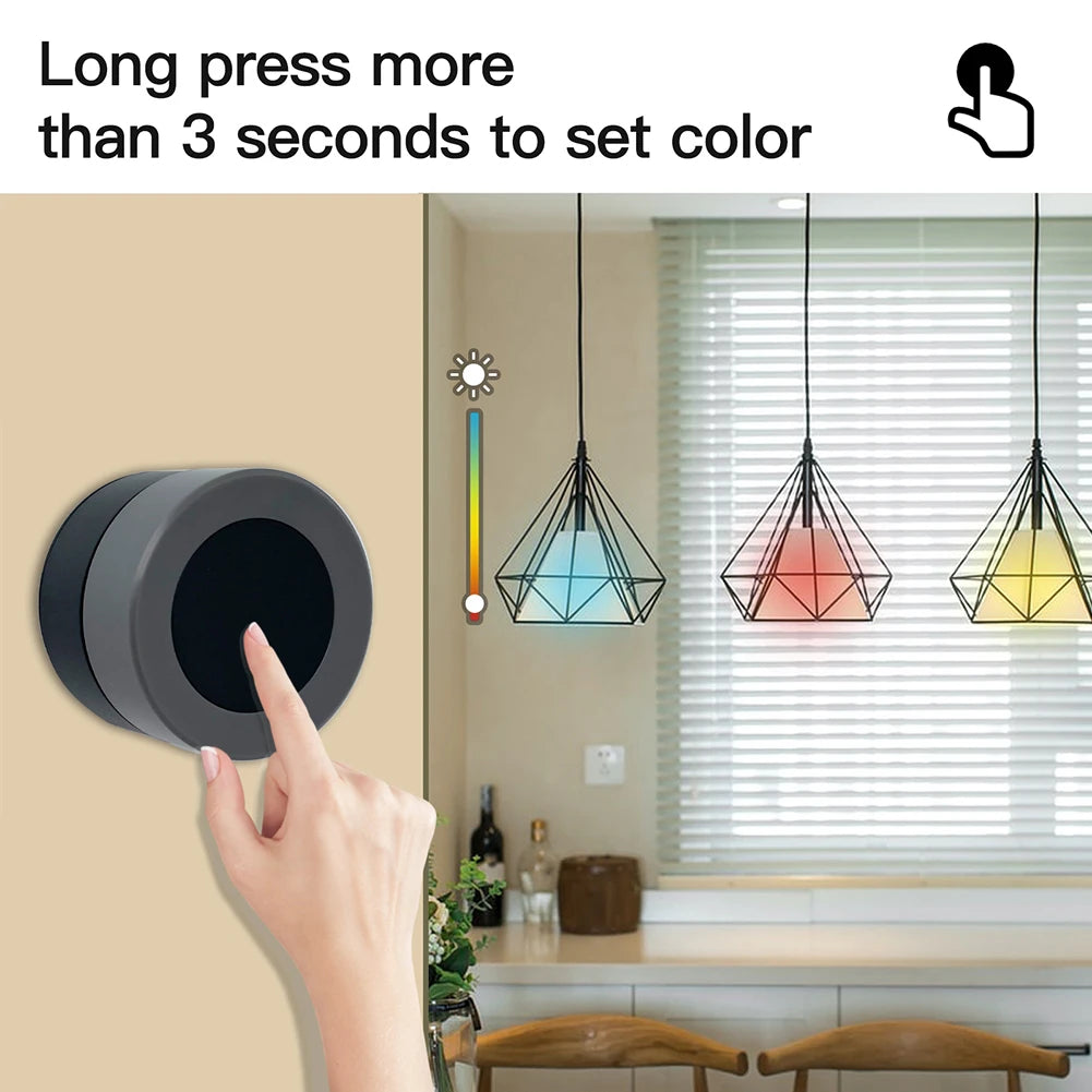 Tuya MOES ZigBee Smart Knob Switch Wireless Scene Switch Button Controller