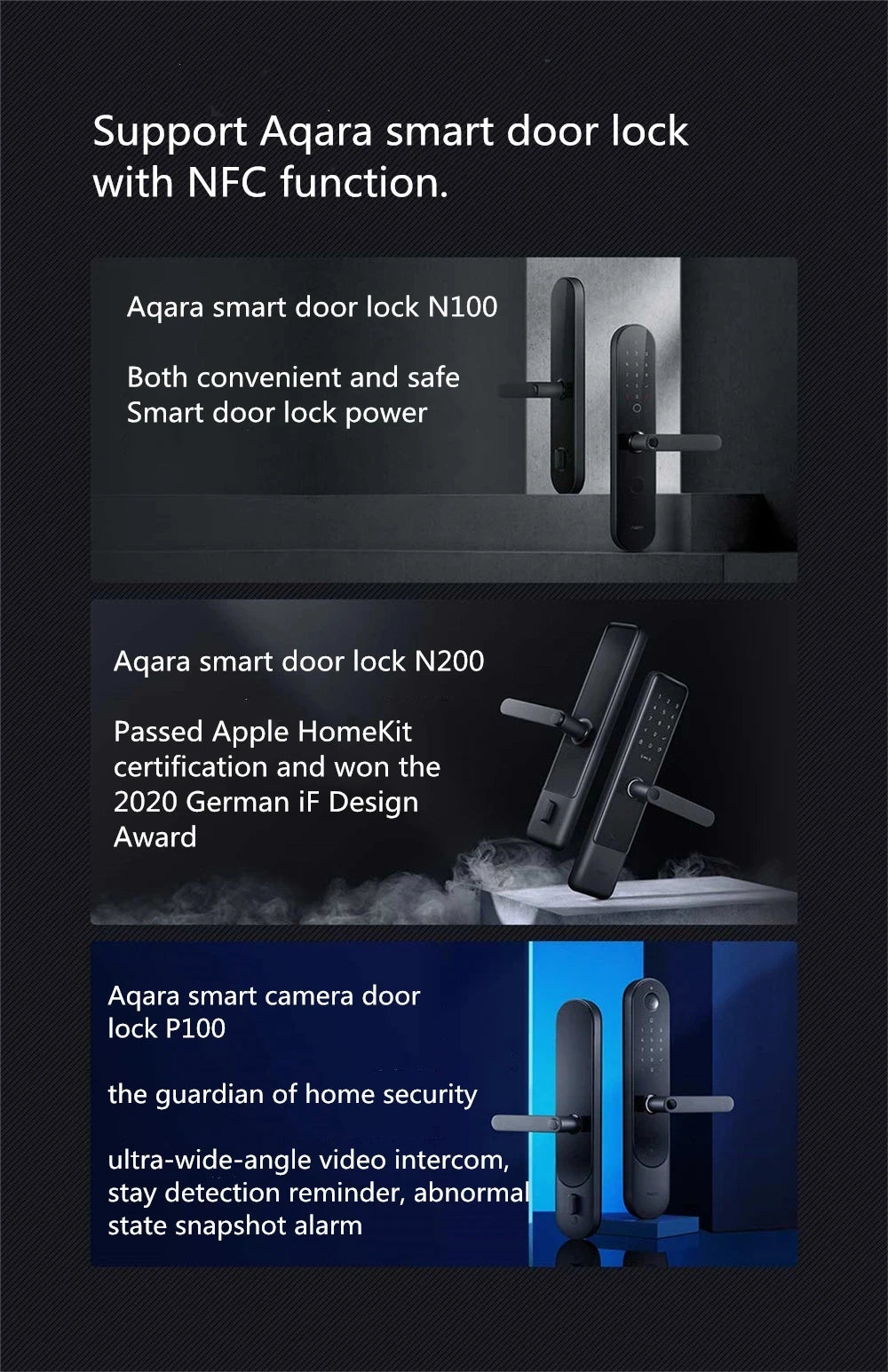 Original Aqara Smart Door Lock NFC Card (Mainland China Version)